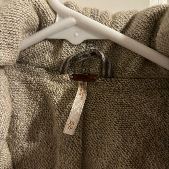 Free People Denim Jacket with Hood - Picture 6 of 6